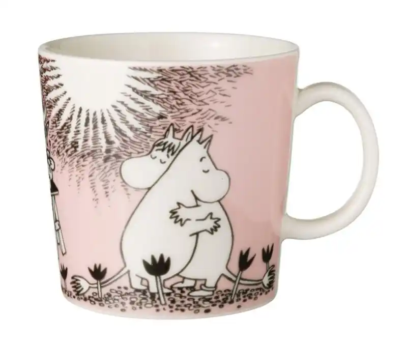 Najlepsza cena Arabia Finland MOOMIN Kubek Muminki - Love