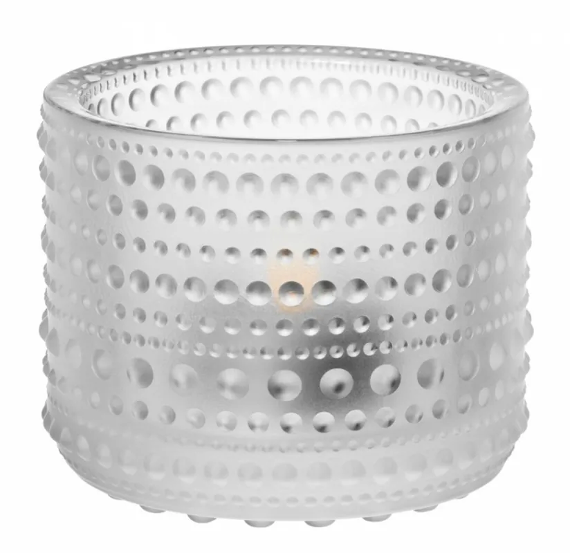 Iittala KASTEHELMI Świecznik Tealight / Frosted Ekspresowa dostawa