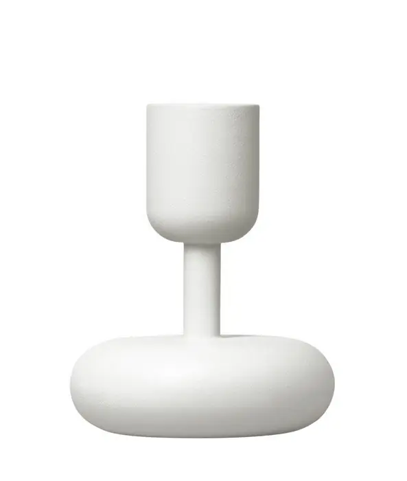 Darmowy zwrot Iittala NAPPULA Świecznik Niski / Biały