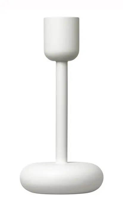 Popularny Iittala NAPPULA Świecznik Wysoki / Biały