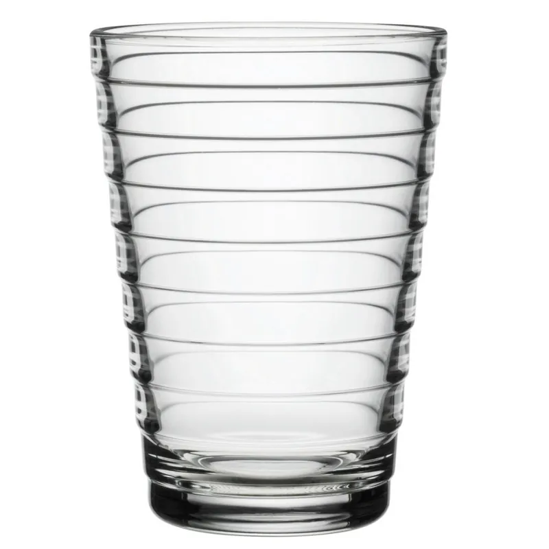 Wysoka jakość Iittala AINO AALTO Szklanki 330 ml 2 Szt. / Przezroczyste
