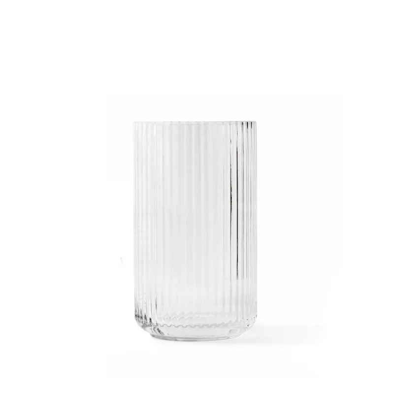 Lyngby Porcelain LYNGBY Wazon Szklany 12 cm Transparentny Promocja