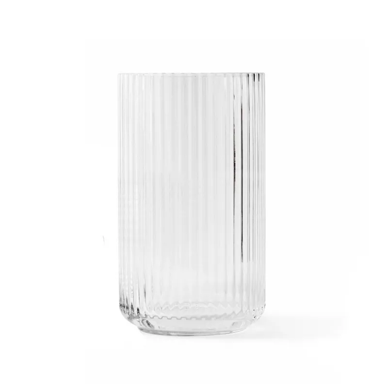 Lyngby Porcelain LYNGBY Wazon Szklany 20 cm Transparentny Taniej