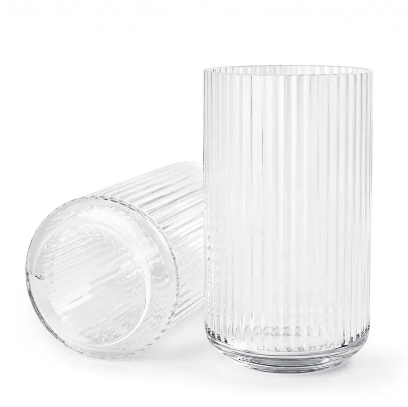 Lyngby Porcelain LYNGBY Wazon Szklany 31 cm Transparentny Taniej