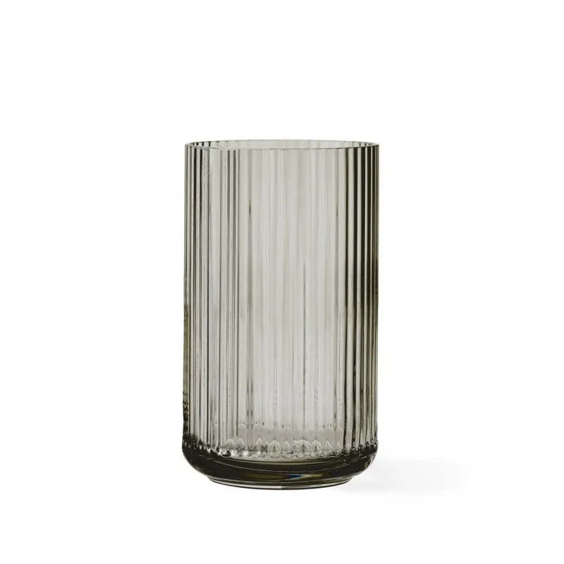 Lyngby Porcelain LYNGBY Wazon Szklany 15 cm Smoke Nowość