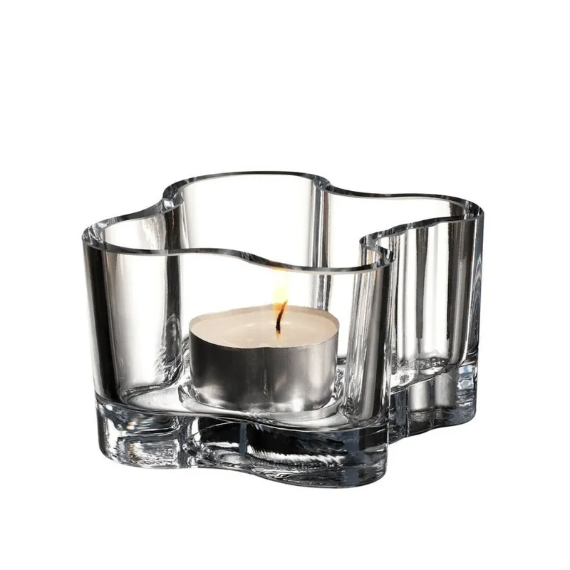 Dodaj do koszyka Iittala AALVAR AALTO Świecznik Tealight/ Przezroczysty
