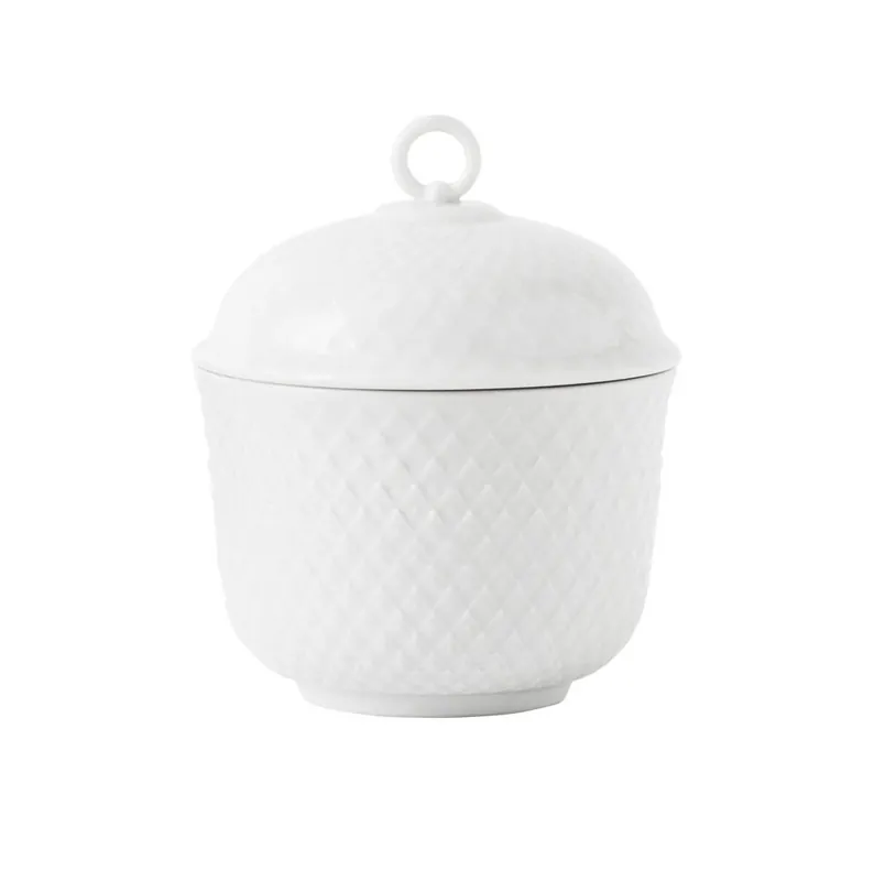 Lyngby Porcelain RHOMBE Cukiernica Biała Zamów teraz