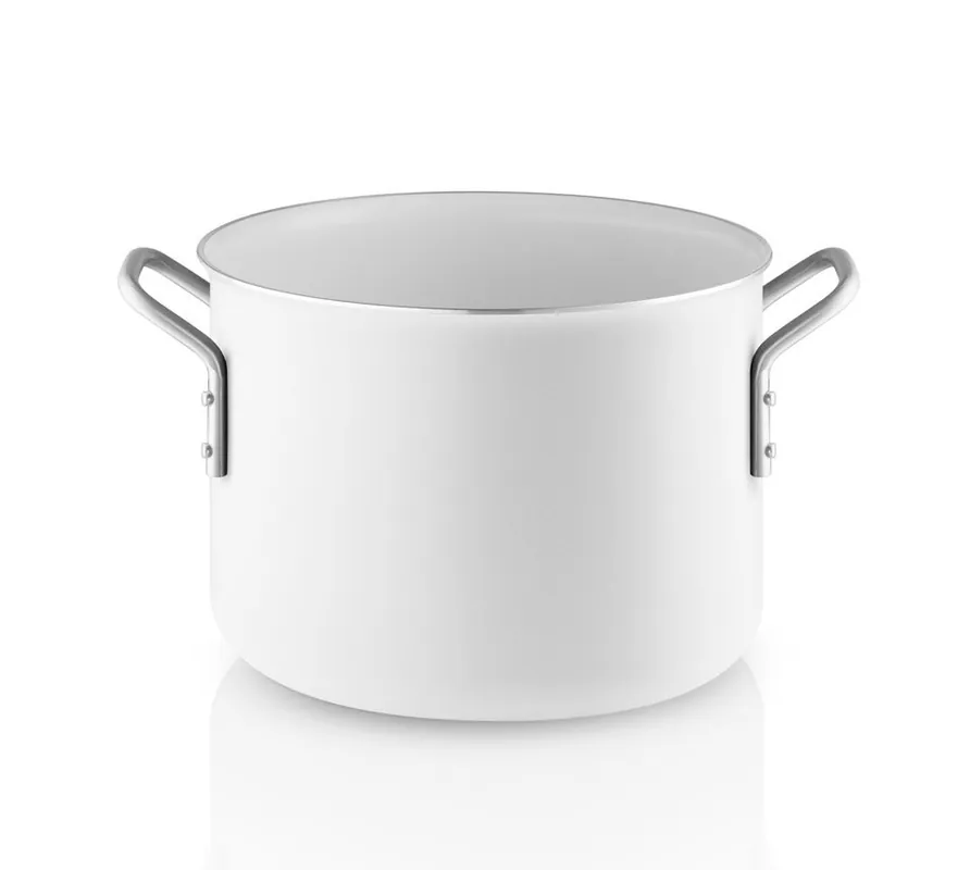 Super okazja Eva Solo TRIO WHITE LINE Garnek 4,8 l Biały
