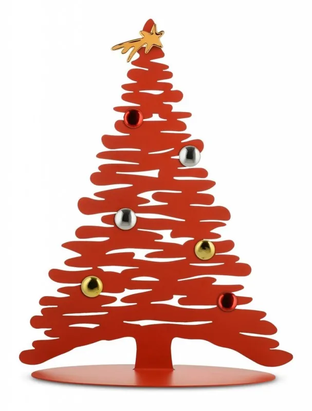 Zniżka Alessi CHRISTMAS Choinka Dekoracyjna 45 cm Czerwona