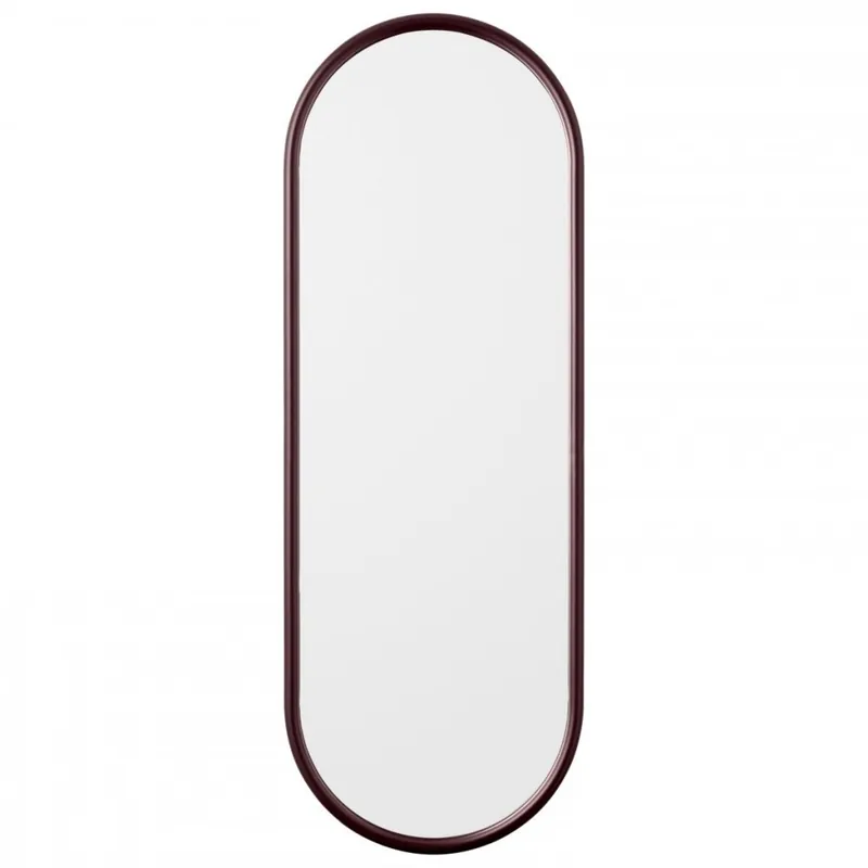 AYTM - ANGUI Lustro Ścienne Owalne 108 cm Bordowe Tylko dziś