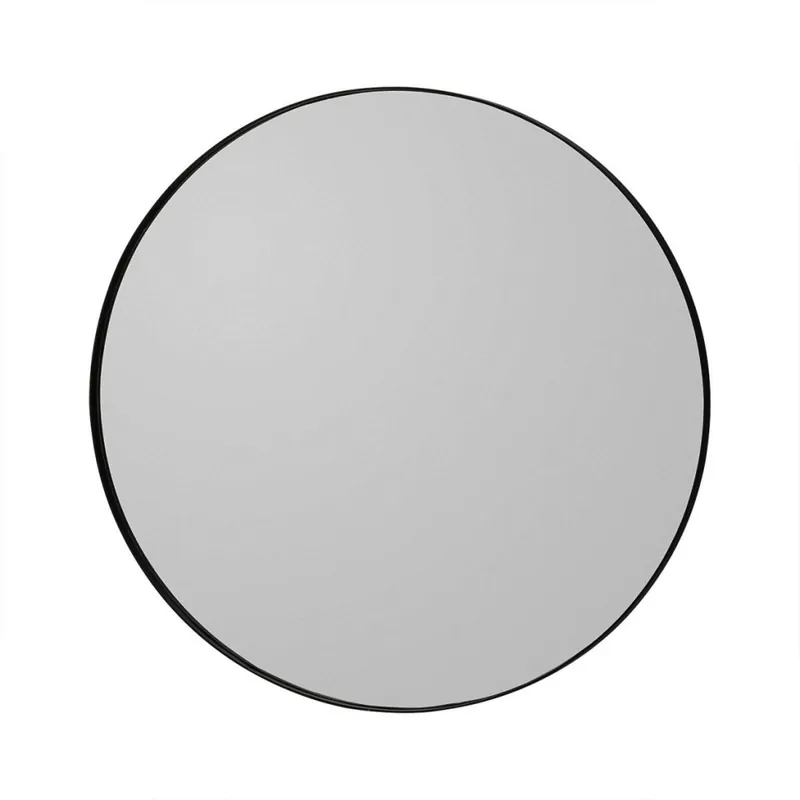 AYTM - CIRCUM Lustro Ścienne Okrągłe 70 cm Czarne - Tafla Czarna Zamów dziś