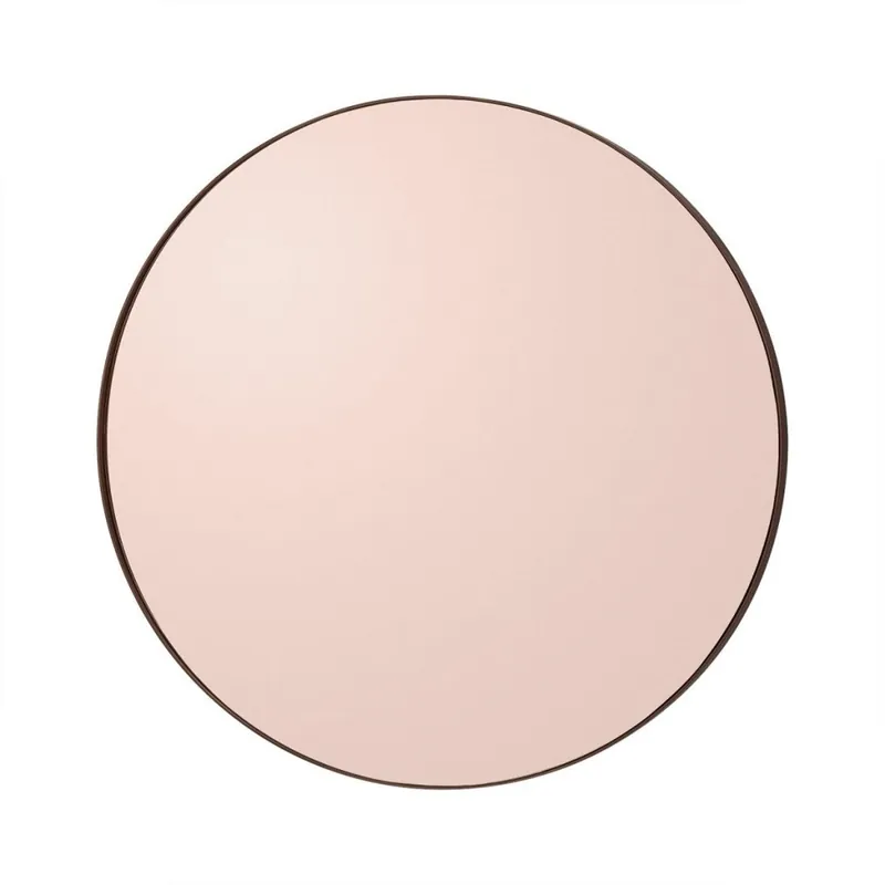 Oferta limitowana AYTM - CIRCUM Lustro Ścienne Okrągłe 70 cm Różowe
