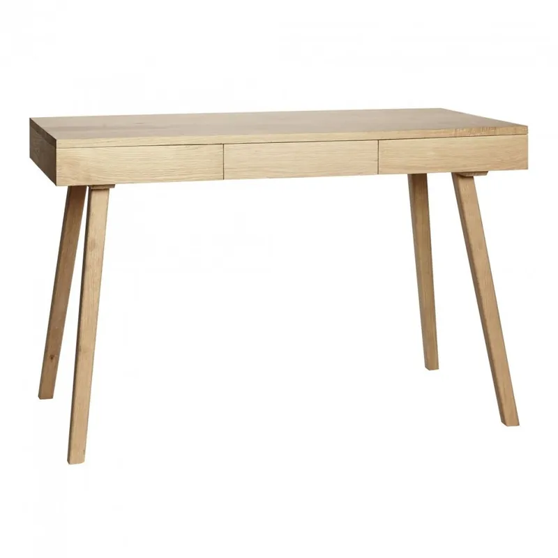 Hübsch TRIPPLE DESK Biurko z 3 Szufladami / Dębowe Najlepsza cena