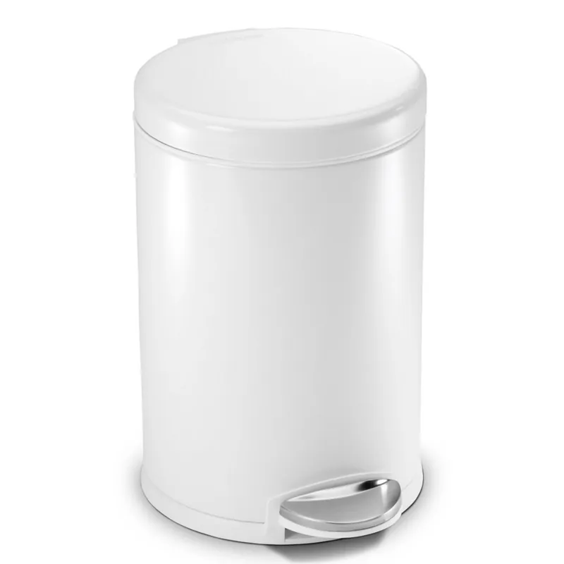 Simplehuman Kosz na Śmieci Pedałowy 4,5 l / Biały Nowy