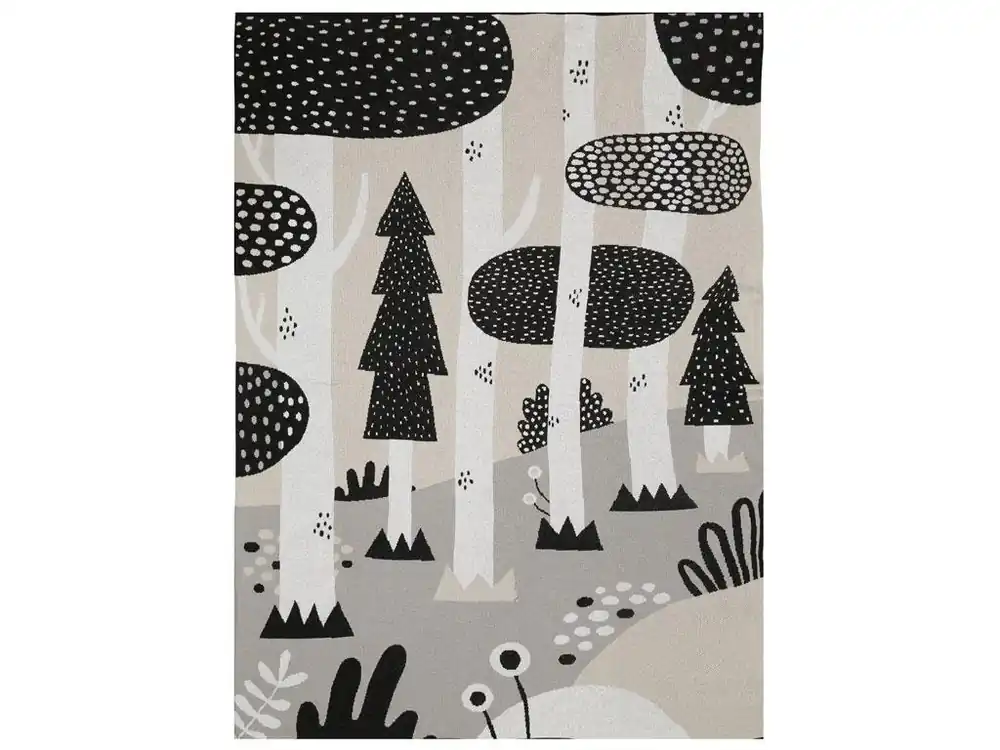Wybór klientów SÖDAHL Narzuta na Łóżko dla Dzieci 100x150 cm Black
