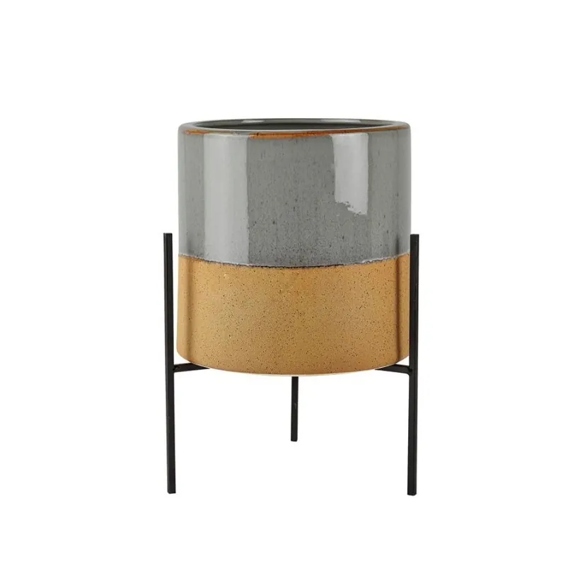 Villa Collection BASE Doniczka do Kwiatów na Stojaku 24 cm Kwietnik Tylko dziś