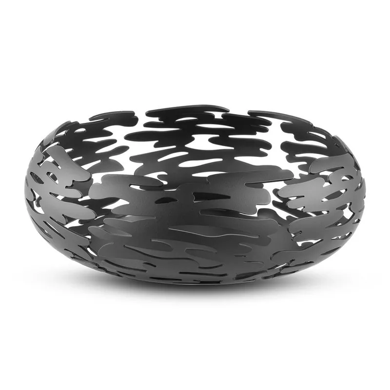 Oferta limitowana Alessi BARKNEST Kosz na Owoce 21 cm / Czarny