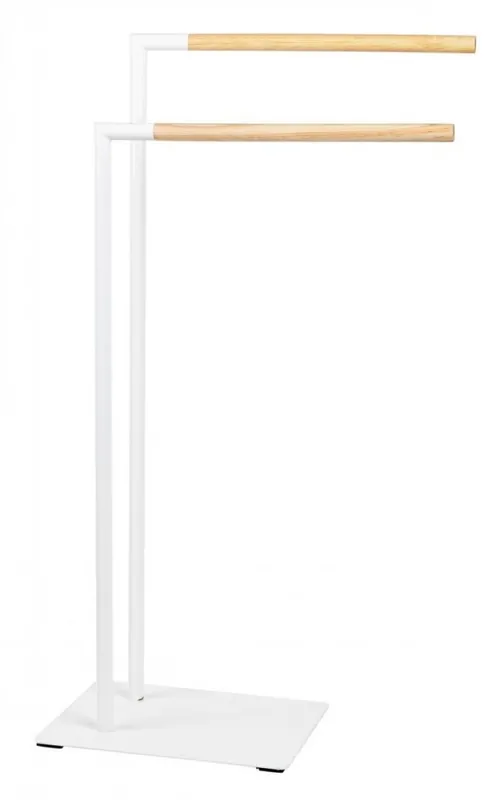 Oferta czasowa KJ Collection BATH Stojak - Wieszak na Ręczniki - Biały