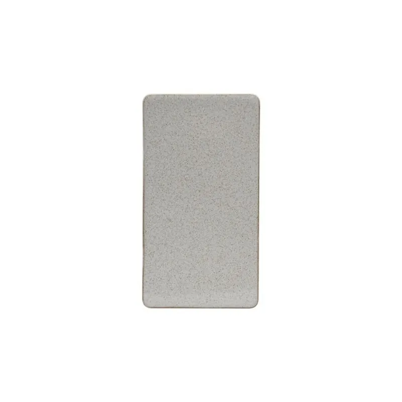 House Doctor IVY Półmisek - Talerz Prostokątny 25 cm Sand Premium