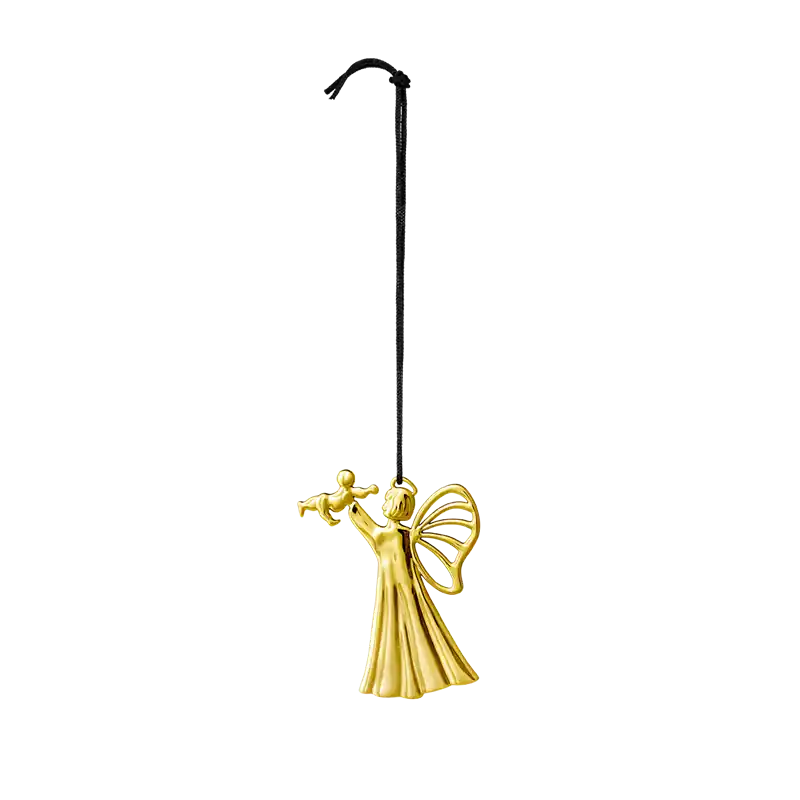 Oferta limitowana Rosendahl KAREN BLIXEN Christmas Zawieszka Świąteczna - Anioł z Dzieckiem Złoty