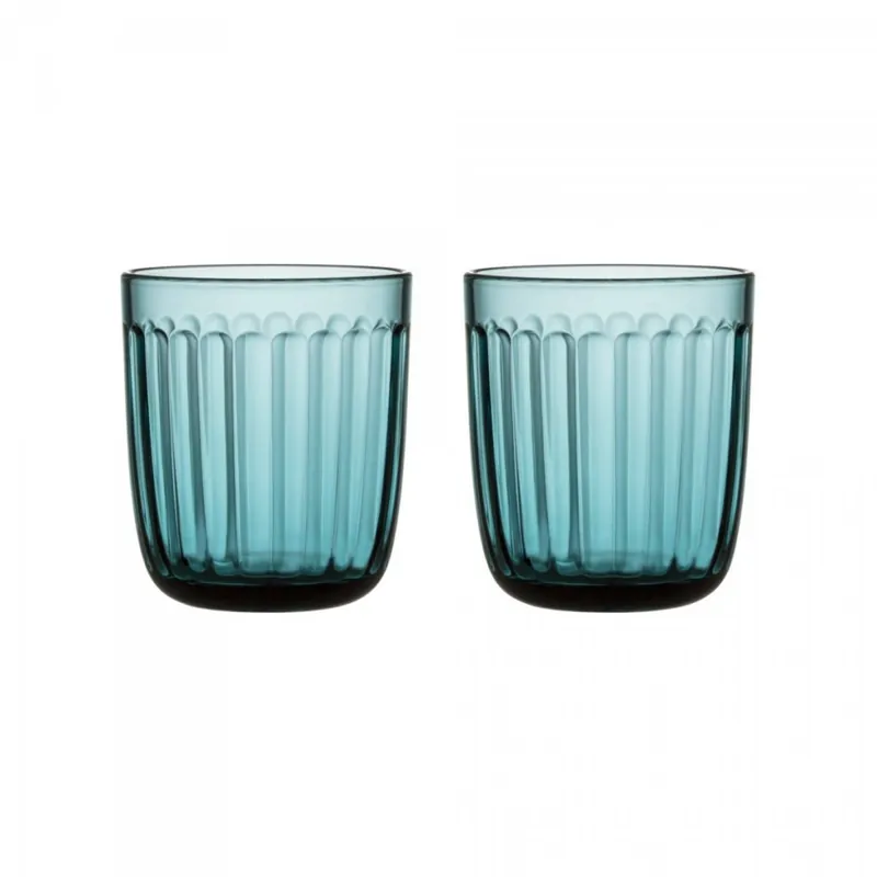 Iittala RAAMI Szklanki do Napojów 260 ml 2 Szt. Niebieskie Nie przegap