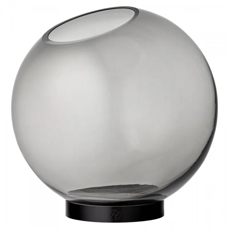 Zamów dziś Aytm GLOBE Wazon do Kwiatów Czarny 21 cm Podstawa Czarna
