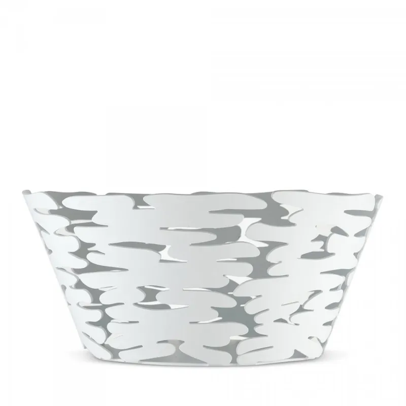 Alessi BARKET Misa - Kosz na Owoce 21 cm Biały Bezpieczna płatność