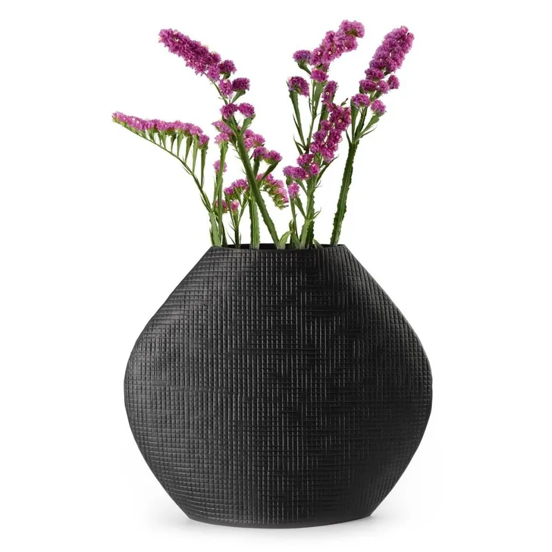 Philippi OUTBACK Wazon do Kwiatów 34 cm Czarny Łatwy zwrot