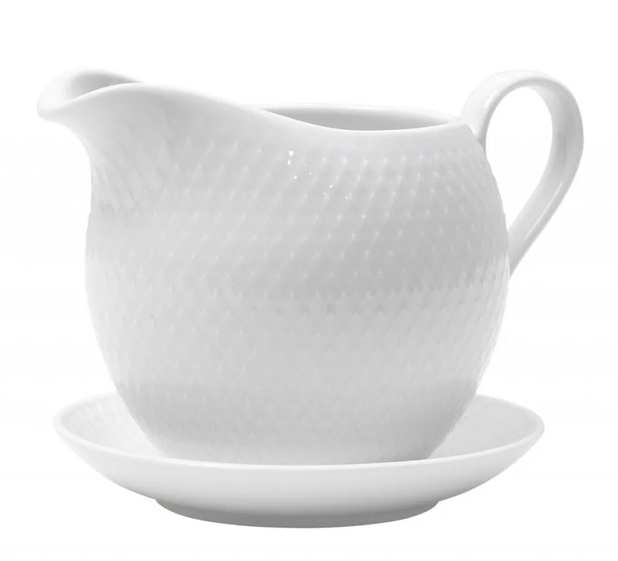 Lyngby Porcelain RHOMBE Sosjerka ze Spodkiem Bezpieczne zakupy