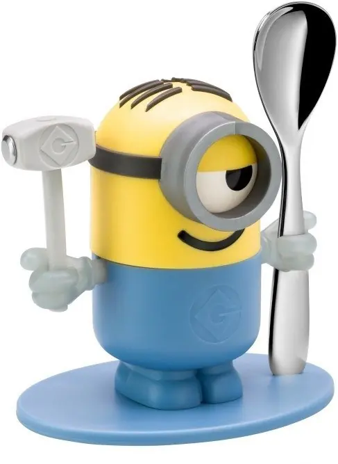 Wmf MINIONKI Kieliszek z Łyżeczką do Jajka dla Dzieci Szybka wysyłka