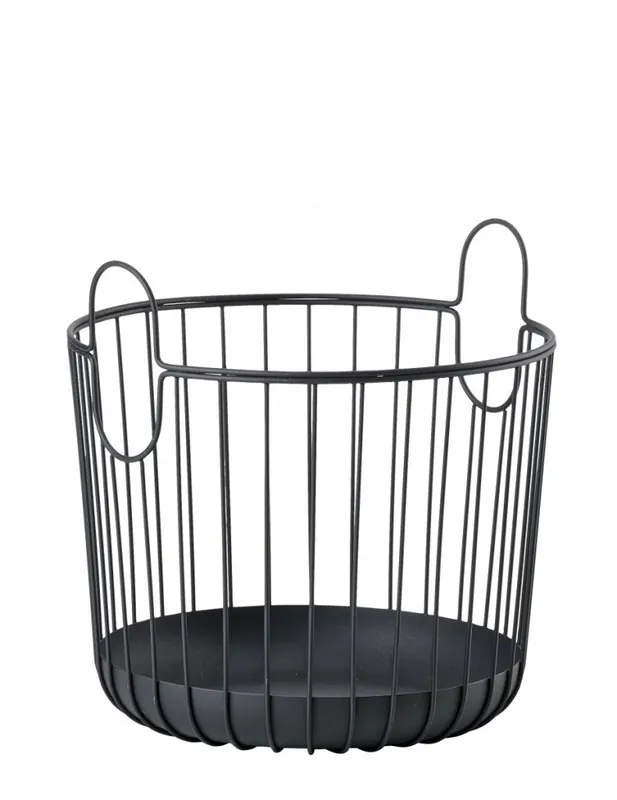 Wybór klientów ZONE Denmark INU Metalowy Kosz do Przechowywania 30 cm Czarny