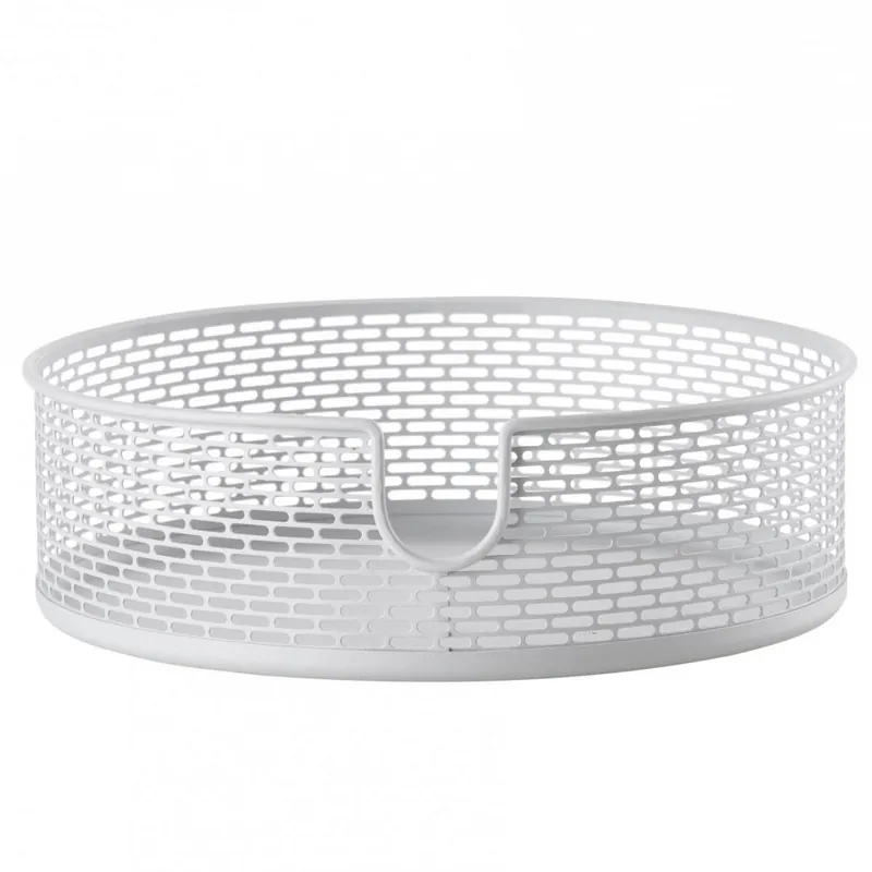 ZONE Denmark BASKET Metalowy Pojemnik - Koszyk do Przechowywania 20 cm Biały Popularny