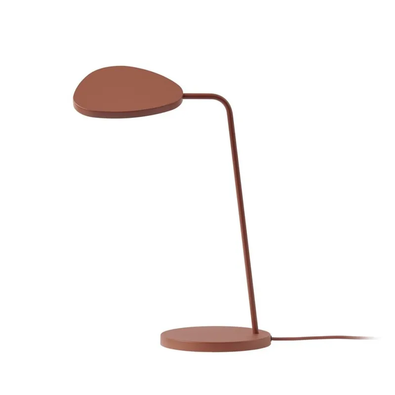Łatwy zwrot Muuto LEAF Lampa Biurkowa - Miedziano Brązowa