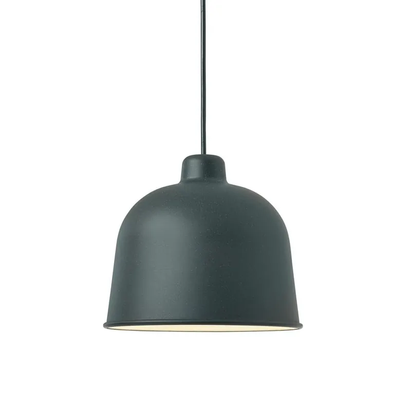Muuto GRAIN Lampa Wisząca 21 cm Ciemnozielona Nowość