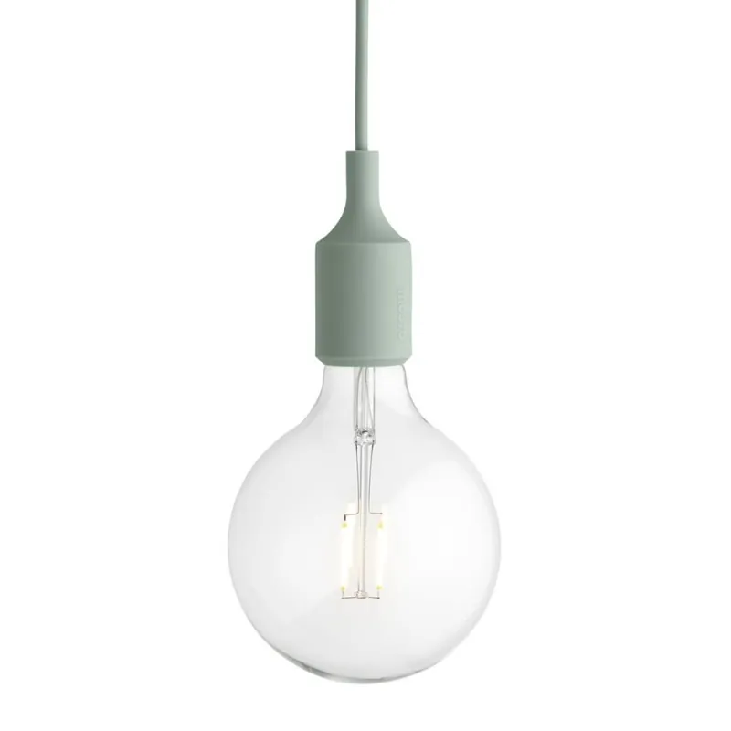 Szybka dostawa Muuto E27 Lampa Wisząca Żarówka LED Jasnozielona