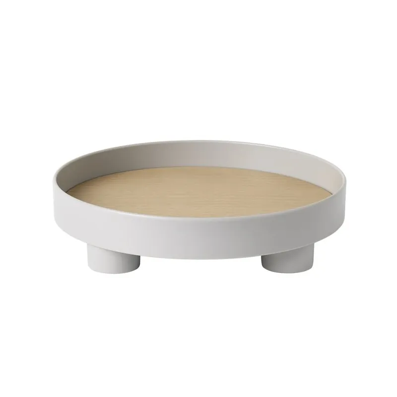 Najlepsza cena Muuto PLATFORM Taca Okrągła - Podstawka 30 cm- Szara
