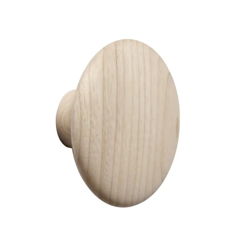 Muuto DOTS Wieszak Drewniany M - 13 cm Jesion Popularny