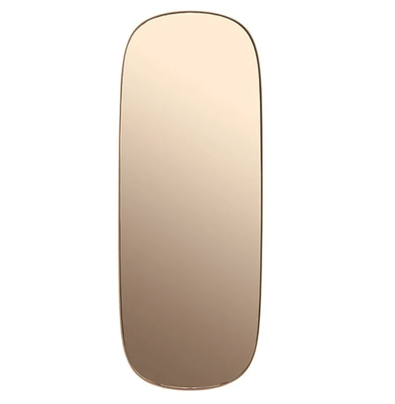 Muuto FRAMED Lustro Ścienne L - Różowe / Tafla Różowa Oferta limitowana