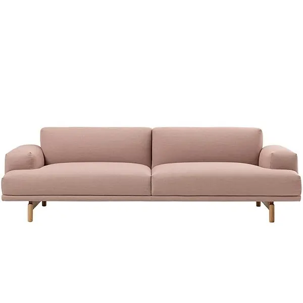 Muuto COMPOSE Sofa 3-Osobowa - Różowa (Fiord 551) Dodaj do koszyka
