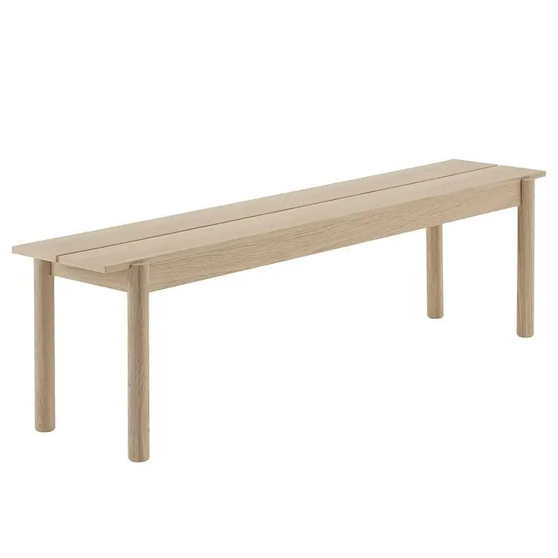 Popularny Muuto LINEAR Ławka Drewniana 170 cm Dębowa