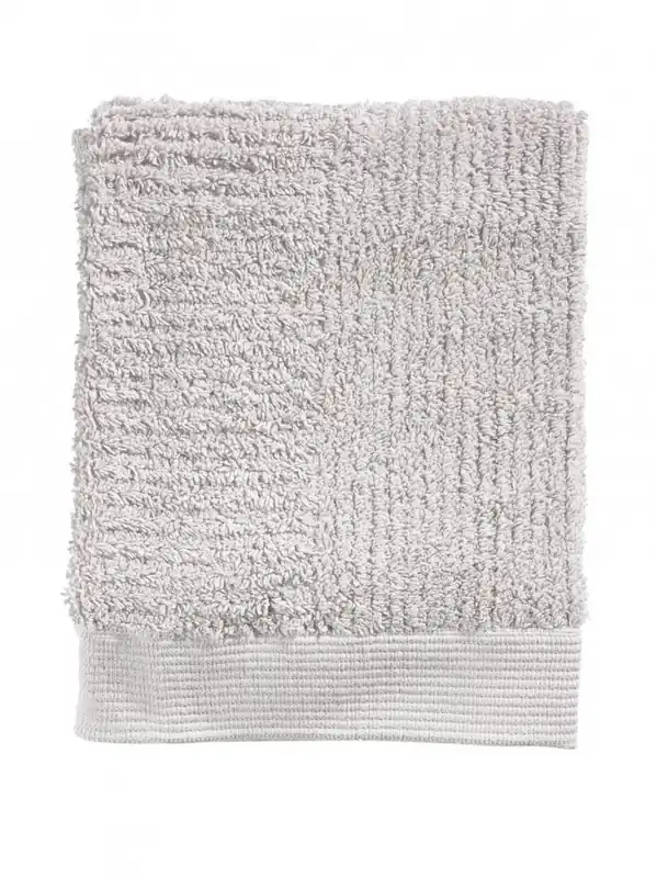 ZONE Denmark CLASSIC Ręcznik 70x50 cm Szary Soft Grey Ostatnie sztuki