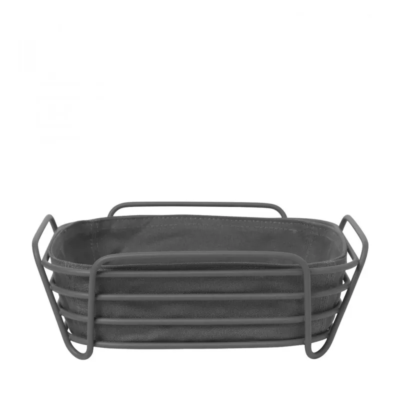 Ostatnie sztuki Blomus DELARA Kosz na Pieczywo 26 cm Antracytowy Magnet