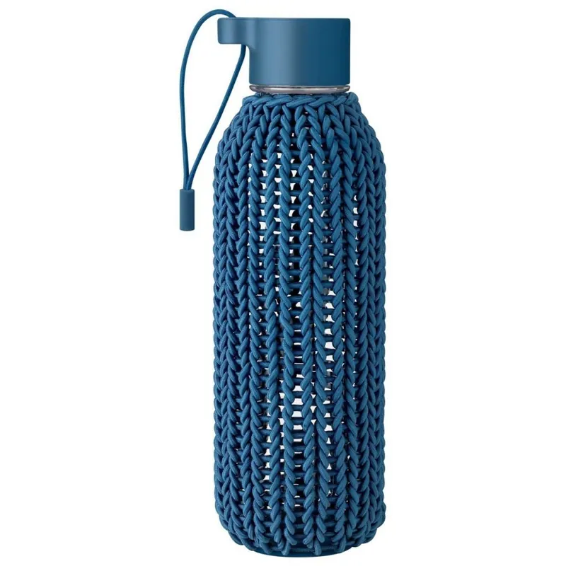 Cena promocyjna RIG-TIG by Stelton CATCH-IT Butelka do Wody 600 ml Niebieska