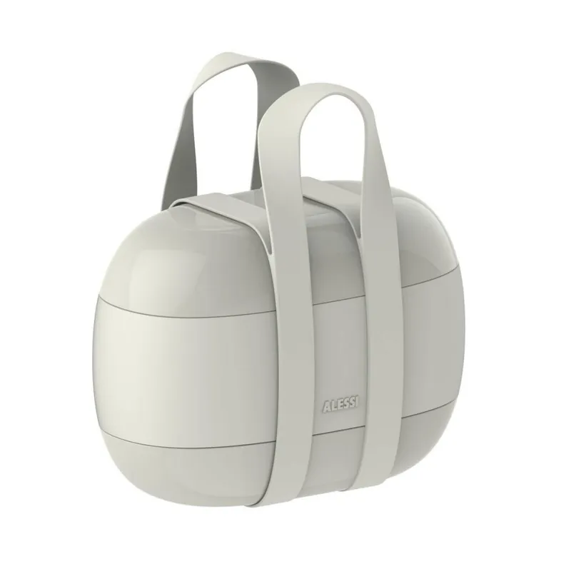 Alessi FOOD A PORTER Lunchbox - Pojemnik na Lunch - Szary Zamów teraz
