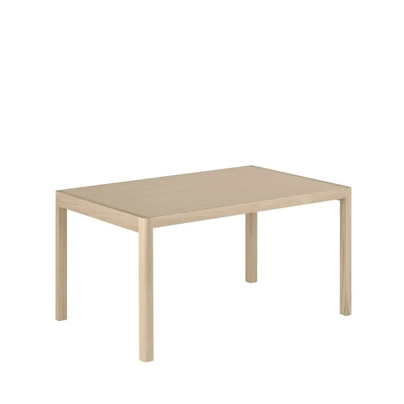 Promocja Muuto WORKSHOP Stół 140 x 92 cm Dąb Naturalny / Blat Fornir Dębowy