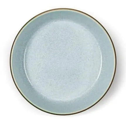 Popularny Bitz GASTRO Miska 18 cm Talerz do Zupy - Szary - Środek Błękitny