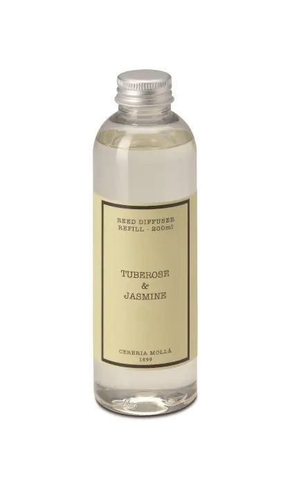 Nowość Cereria Molla BOUTIQUE Uzupełniacz do Dyfuzora 200 ml Tuberose and Jasmine