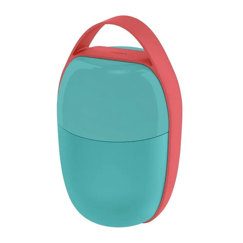 Wyjątkowa oferta Alessi FOOD A PORTER Lunchbox - Pojemnik na Lunch - Turkusowy