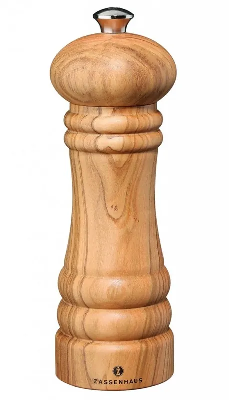 Zassenhaus BERLIN Młynek do Pieprzu 18 cm Drewno Oliwne Nowość