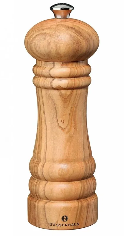 Cena promocyjna Zassenhaus BERLIN Młynek do Soli 18 cm Drewno Oliwne